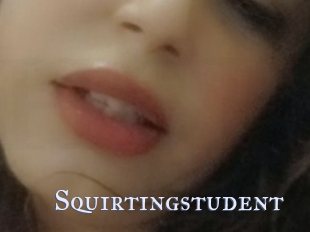Squirtingstudent